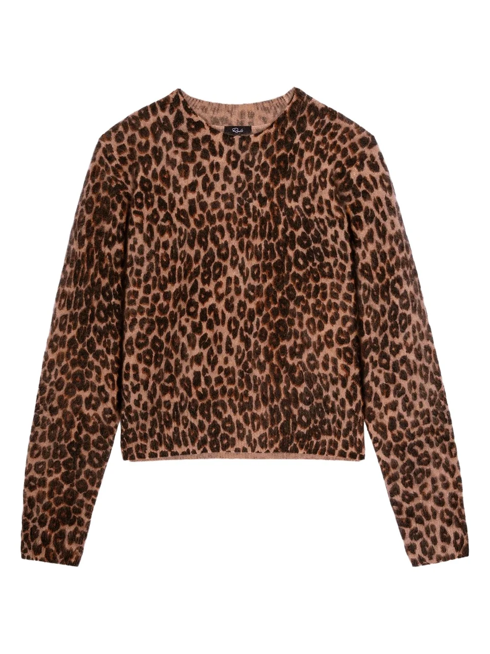 Women's Sofia Leopard Wool-Cashmere Sweater Women's Sofia Leopard Wool-Cashmere Sweater
