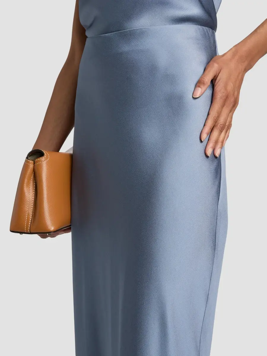 Vince Women's Satin Maxi Slip Skirt | Thumbnail 6 Vince Women's Satin Maxi Slip Skirt | Thumbnail 6