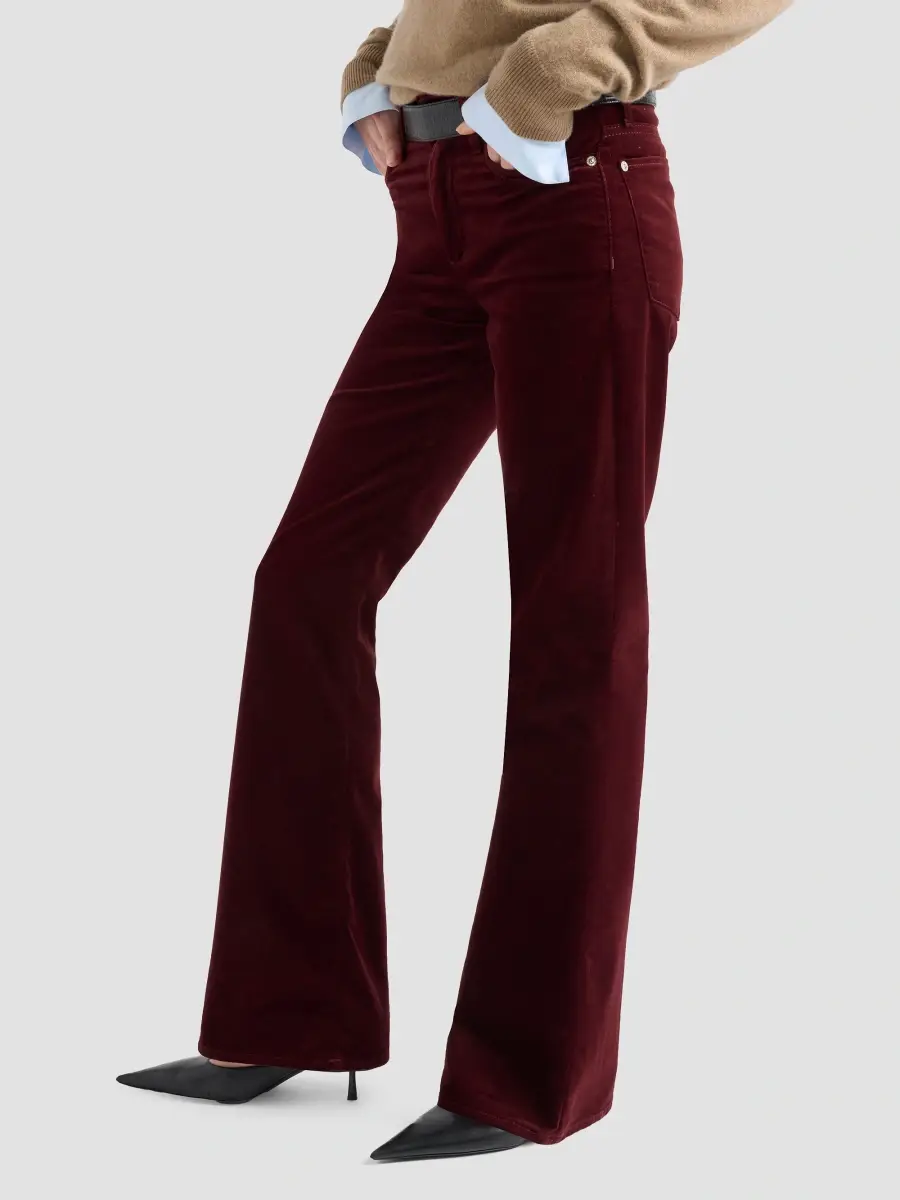 7 For All Mankind Women's The Leggy Velvet Bootcut Jeans | Thumbnail 6 7 For All Mankind Women's The Leggy Velvet Bootcut Jeans | Thumbnail 6