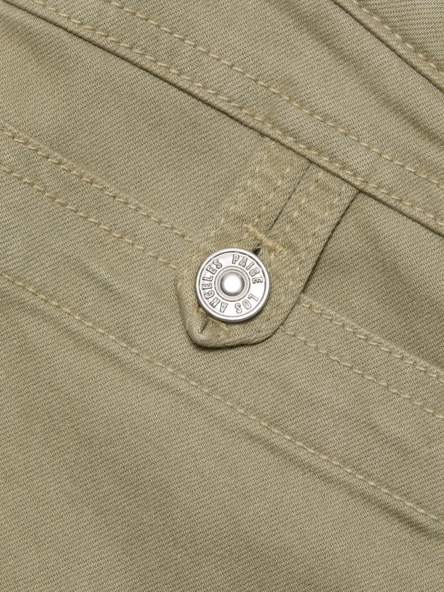 PAIGE Women's Fallon Stretch Cotton Twill Shorts | Thumbnail 7 PAIGE Women's Fallon Stretch Cotton Twill Shorts | Thumbnail 7