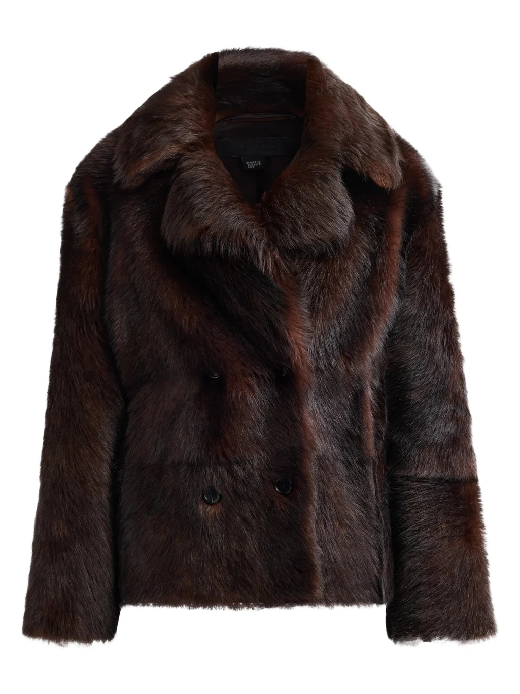 Women's Cleophee Shearling Double-Breasted Coat Women's Cleophee Shearling Double-Breasted Coat