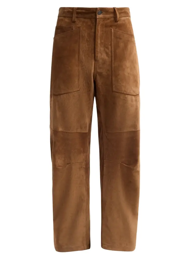 Nili Lotan Women's Shon Suede Pants