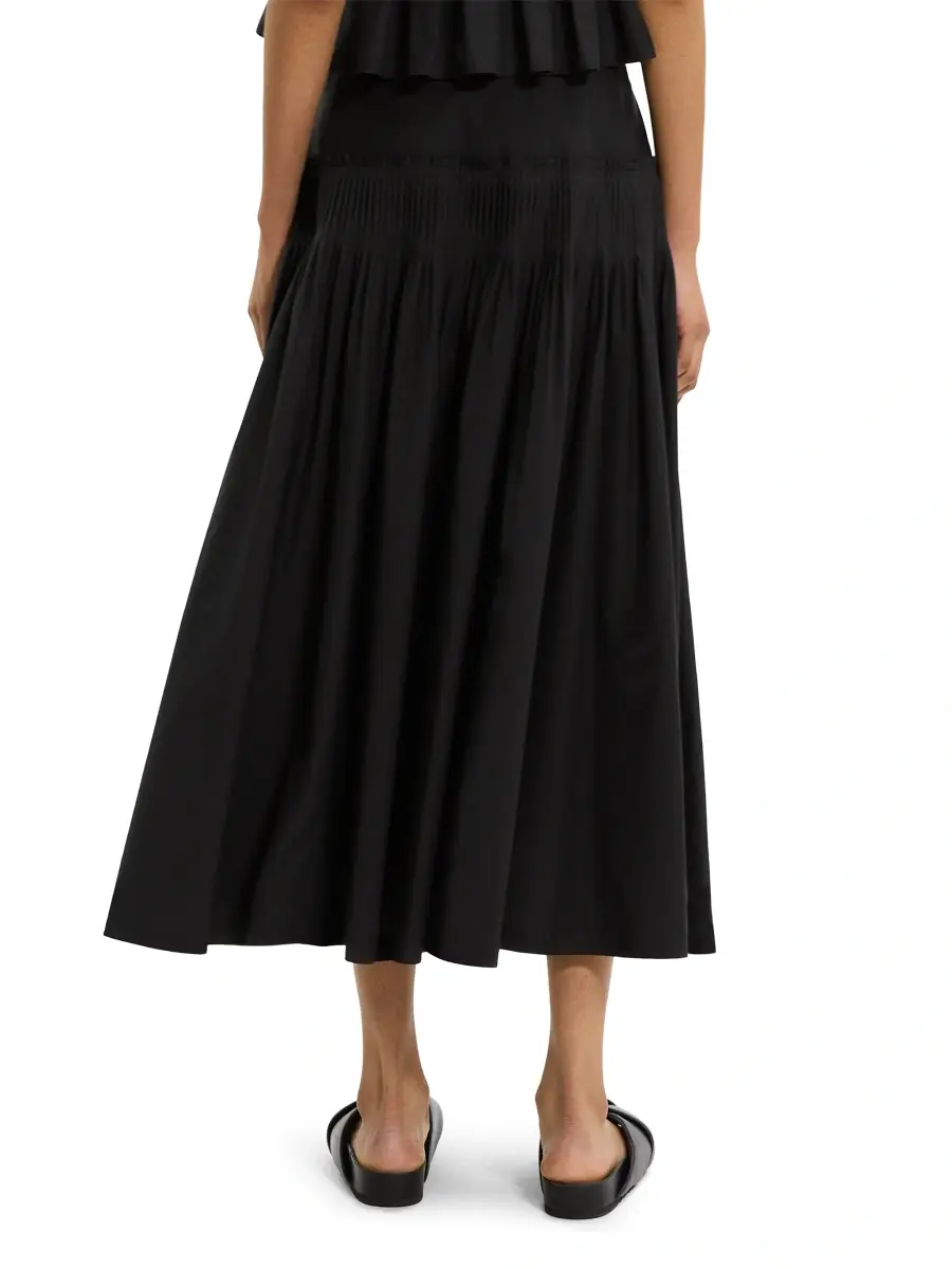 Theory Women's Accordion Midi-Skirt | Thumbnail 5 Theory Women's Accordion Midi-Skirt | Thumbnail 5