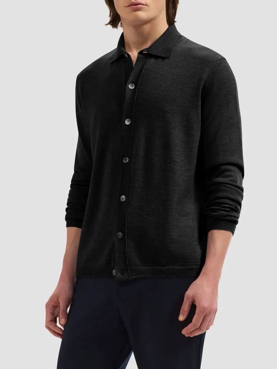 Bugatchi Men's Alistair Wool Shirt | Thumbnail 3