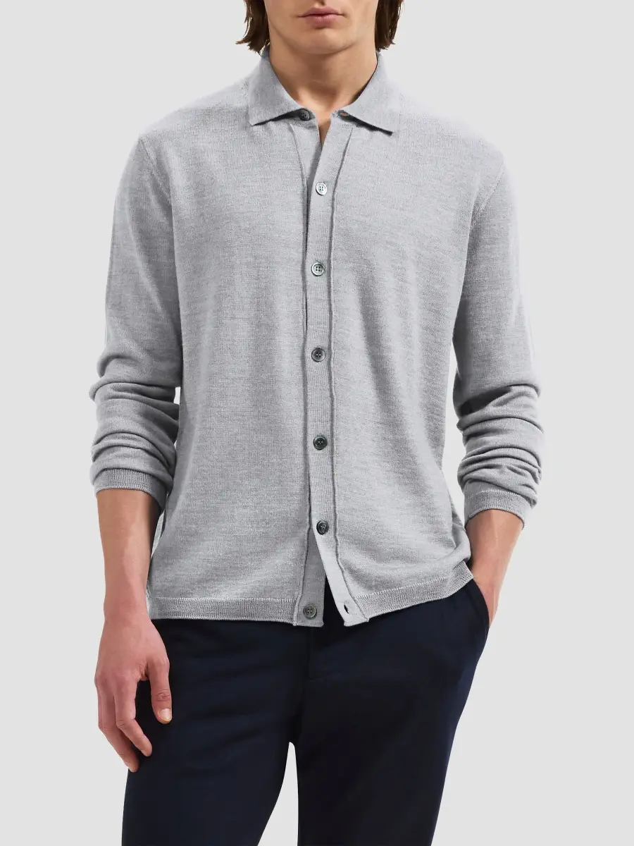 Bugatchi Men's Alistair Wool Shirt | Thumbnail 3 Bugatchi Men's Alistair Wool Shirt | Thumbnail 3