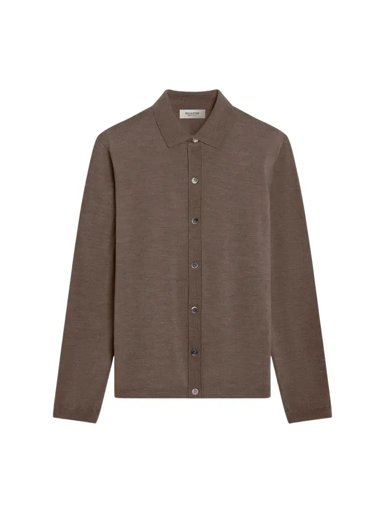 Bugatchi Men's Alistair Wool Shirt