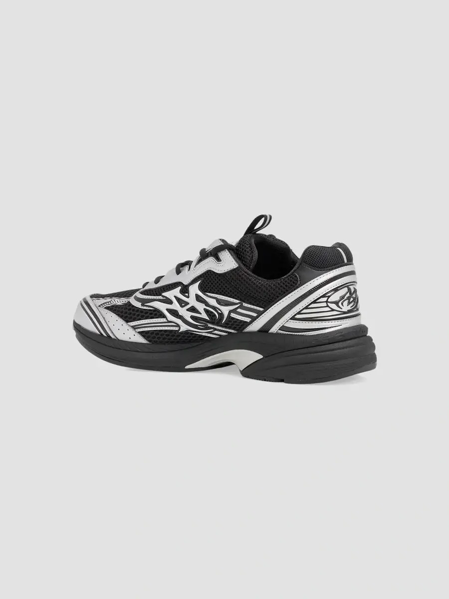 AMIRI Men's M-Tech Metallic Low-Top Sneakers | Thumbnail 2