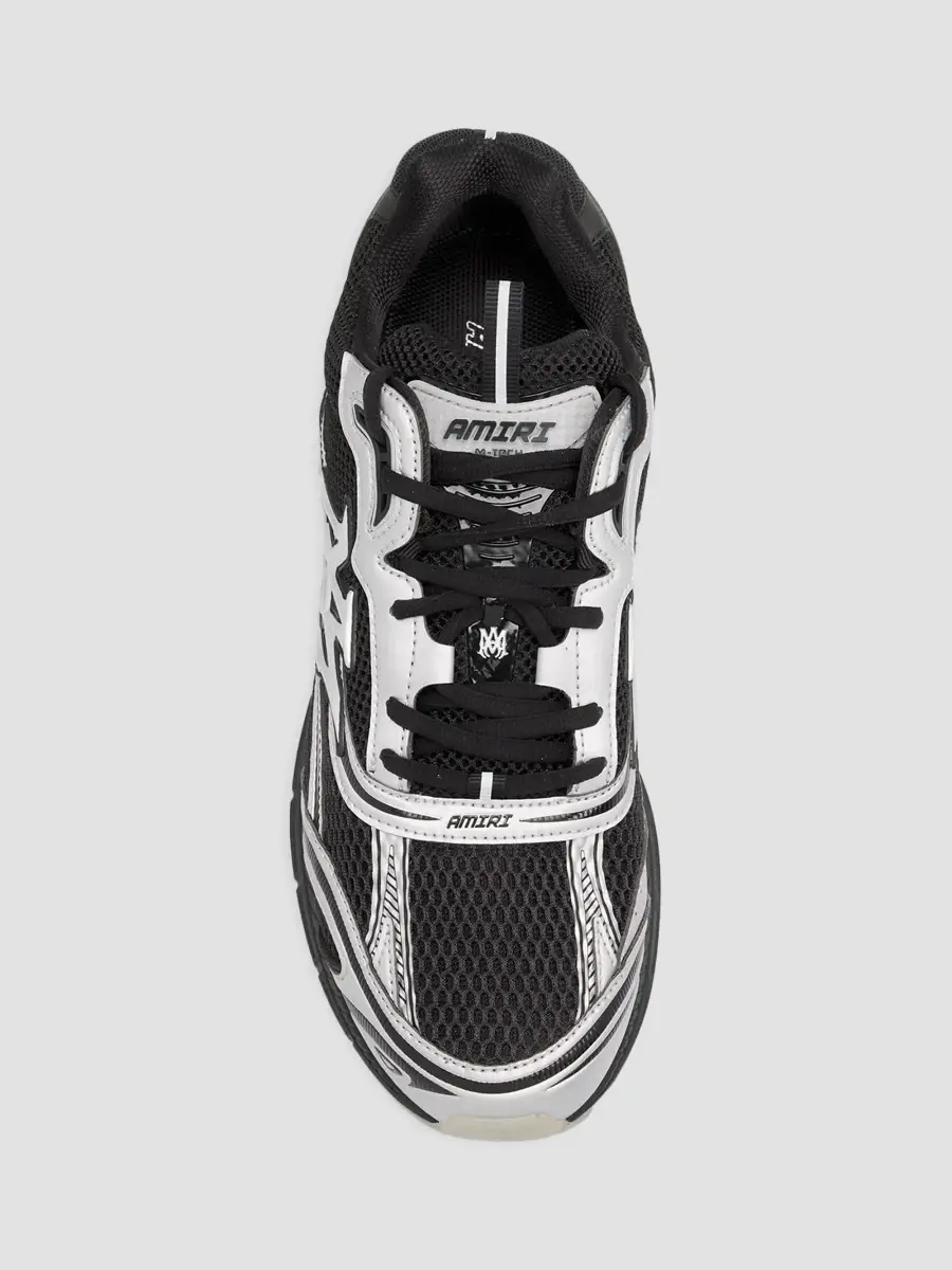 AMIRI Men's M-Tech Metallic Low-Top Sneakers | Thumbnail 4
