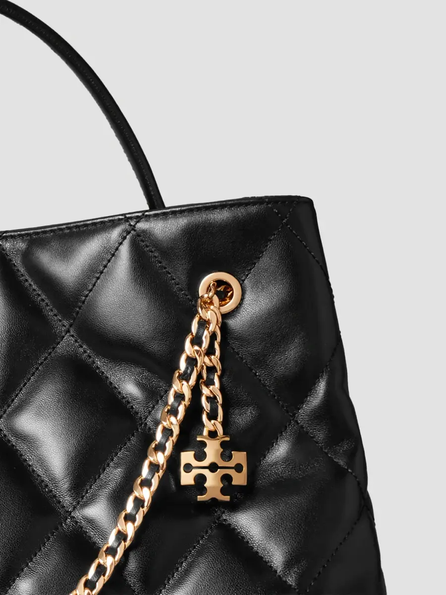 Tory Burch Women's Fleming Leather Small Carryall Shoulder Bag | Thumbnail 2