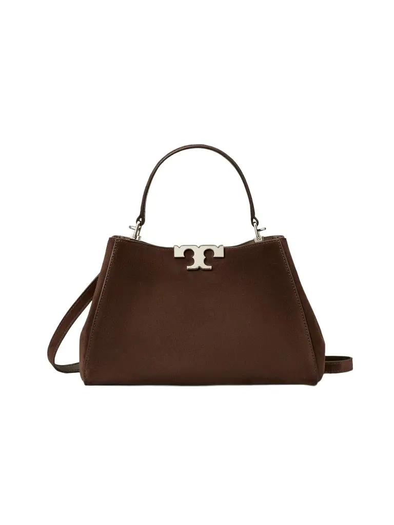 Tory Burch Women's Eleanor Suede Medium Satchel