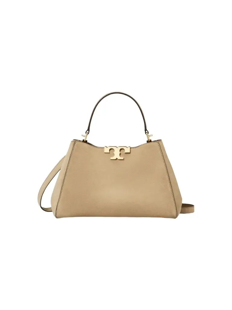 Tory Burch Women's Eleanor Suede Medium Satchel