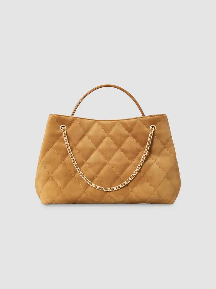 Tory Burch Women's Fleming Suede Carryall Shoulder Bag | Thumbnail 2