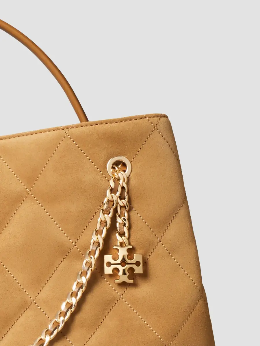 Tory Burch Women's Fleming Suede Carryall Shoulder Bag | Thumbnail 3