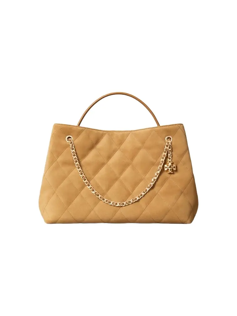 Women's Fleming Suede Carryall Shoulder Bag