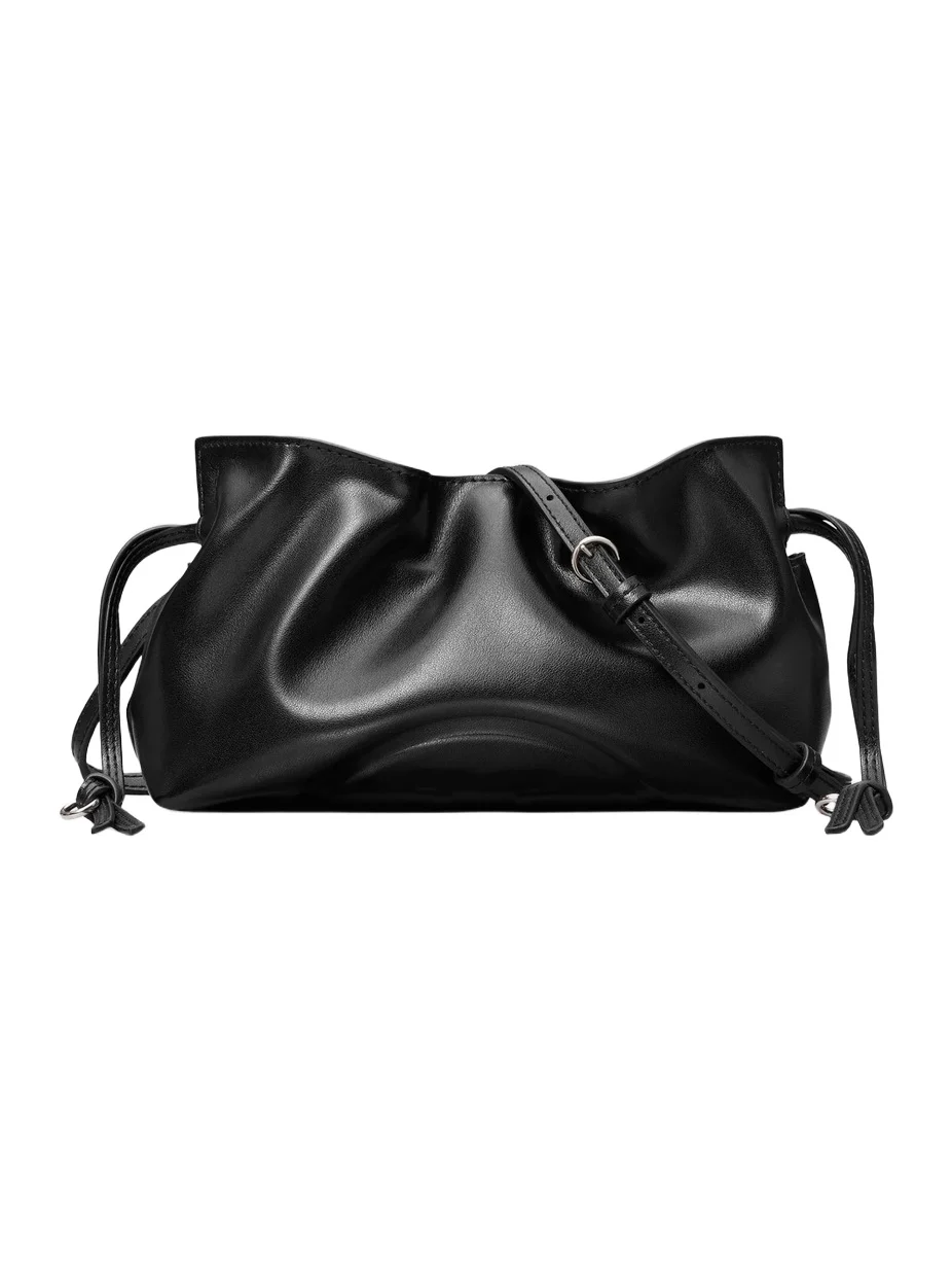 Tory Burch Women's Ella Faux Leather Drawstring Pouch
