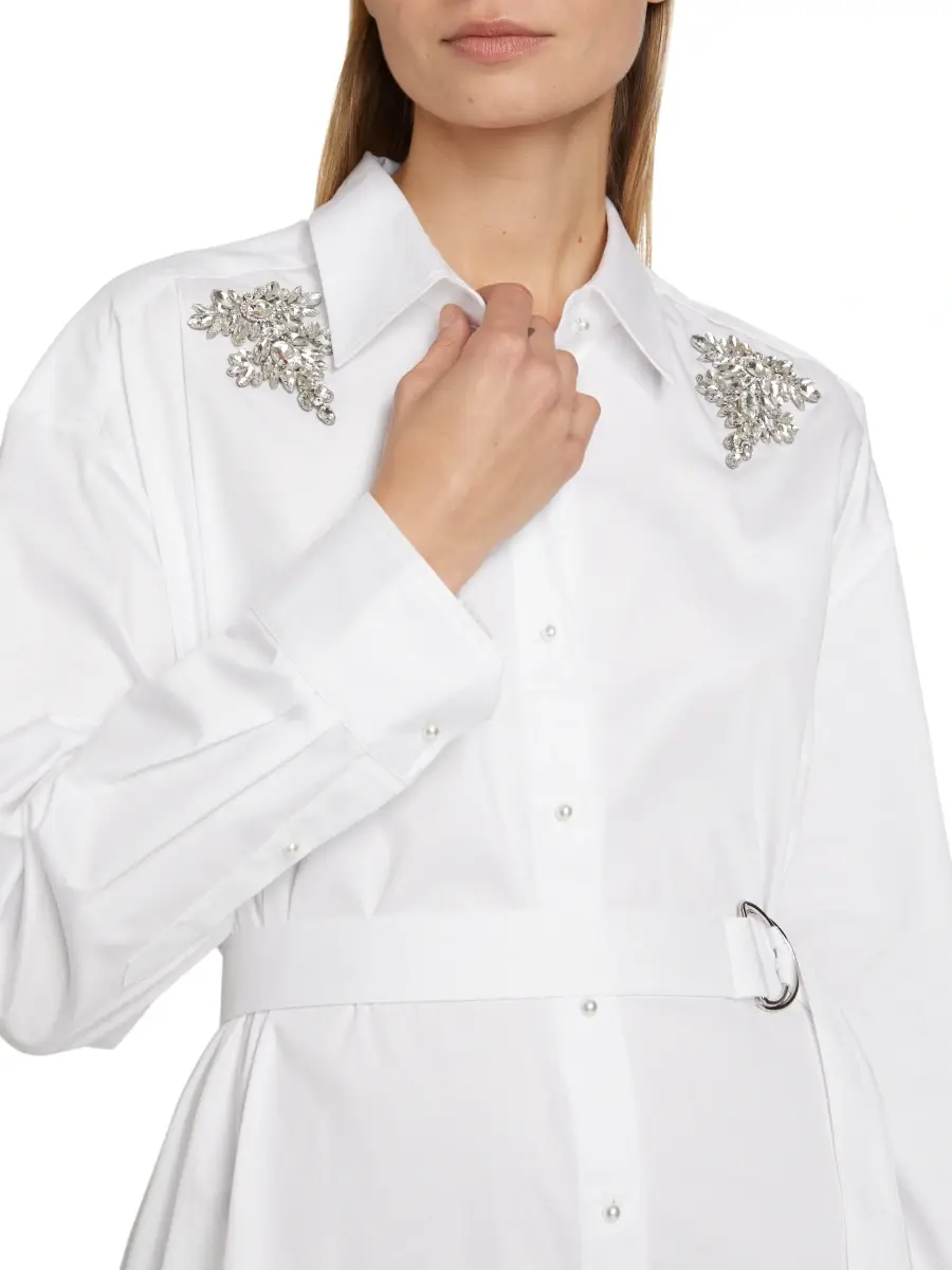 Generation Love Women's Elianna Crystal Shirtdress | Thumbnail 6 Generation Love Women's Elianna Crystal Shirtdress | Thumbnail 6