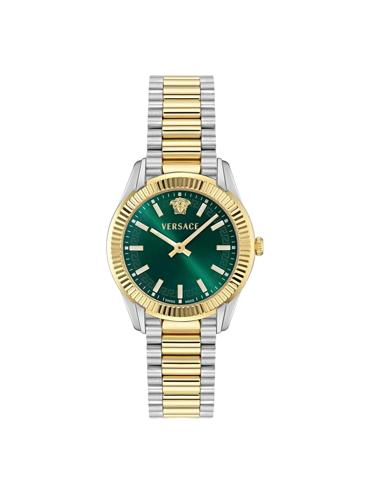 Versace Women's Apodis Two-Tone Stainless Steel Bracelet Watch/34MM