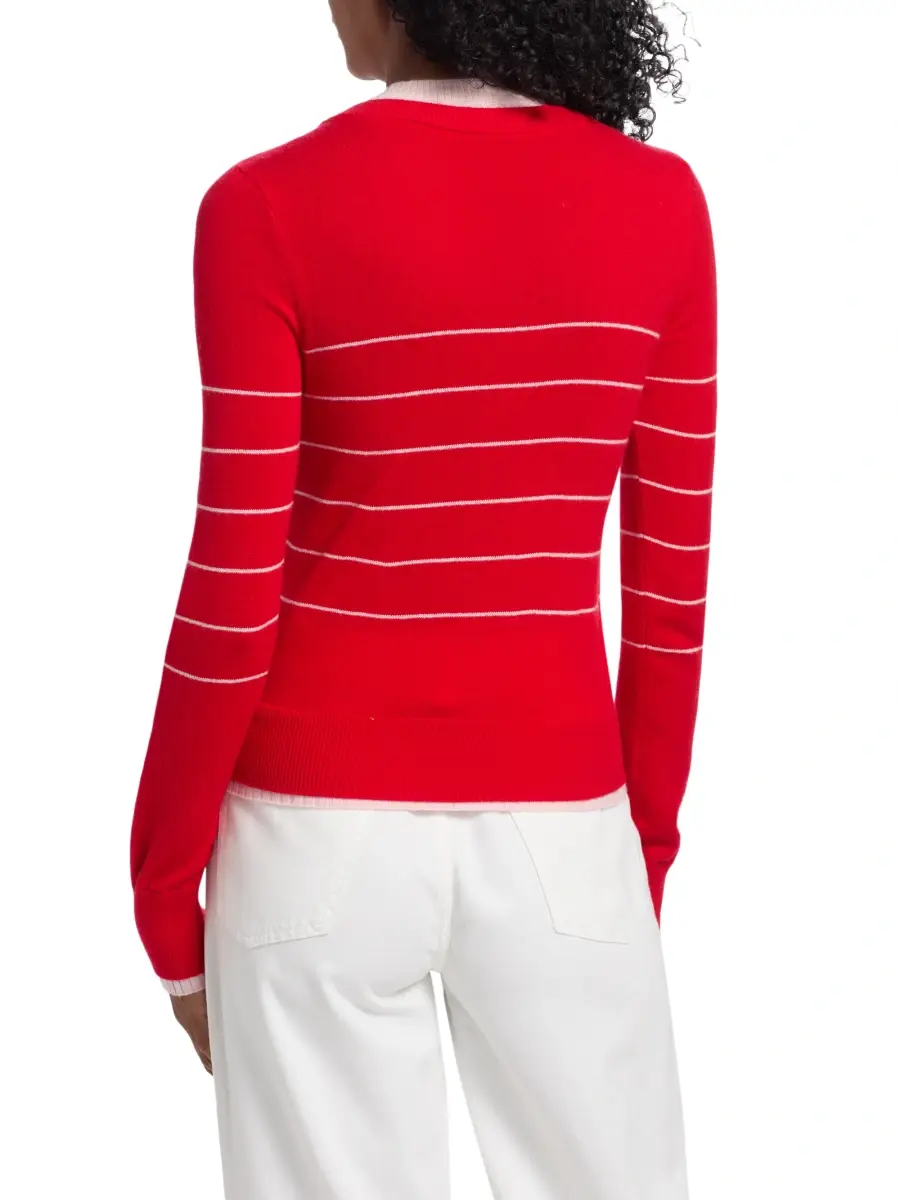 Derek Lam Women's Vernon Double-Layer Shrunken Cardigan | Thumbnail 5 Derek Lam Women's Vernon Double-Layer Shrunken Cardigan | Thumbnail 5