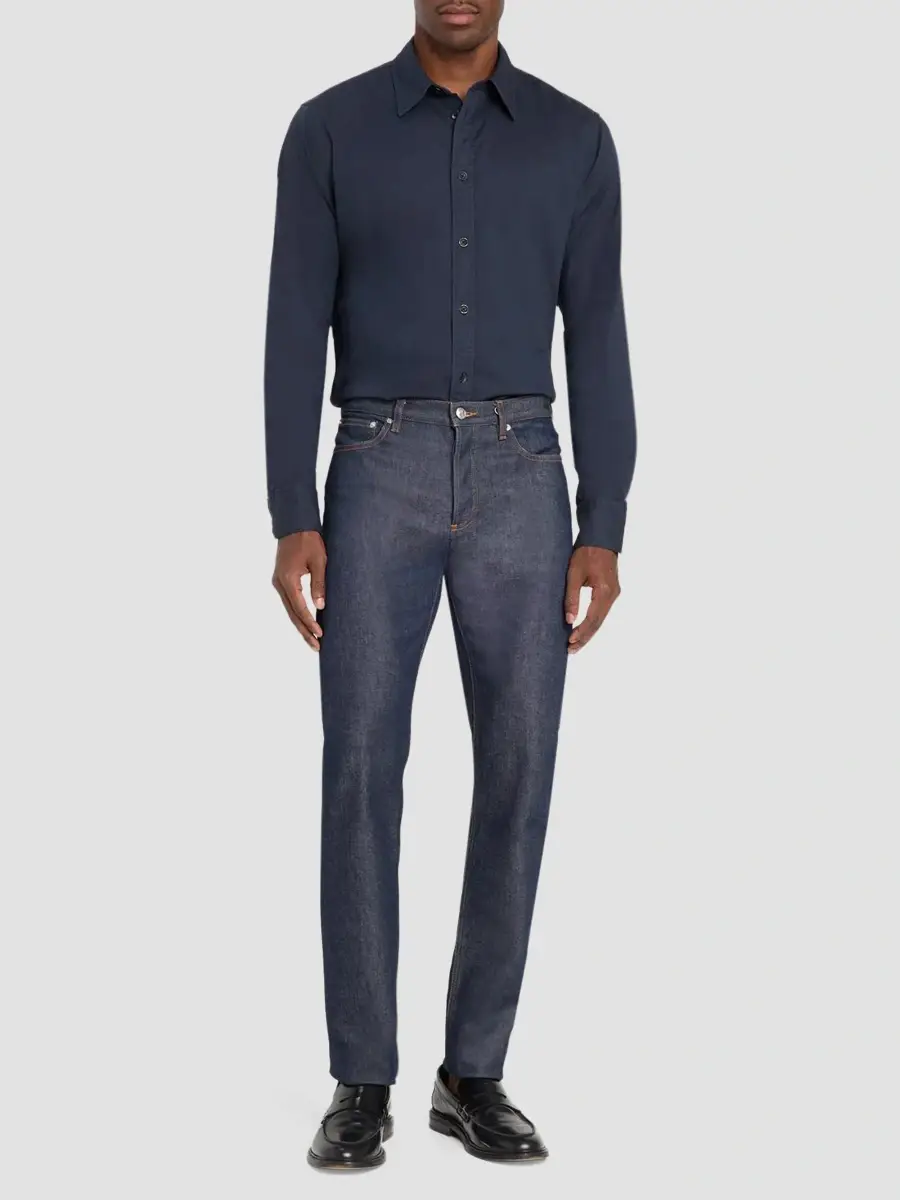 rag & bone Men's Tomlin Cotton Dobby Shirt | Thumbnail 3 rag & bone Men's Tomlin Cotton Dobby Shirt | Thumbnail 3