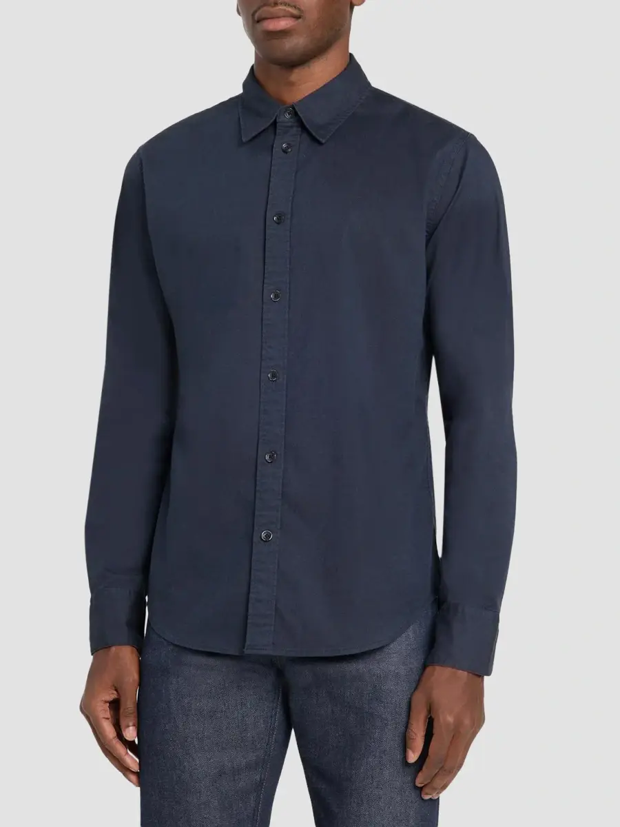 rag & bone Men's Tomlin Cotton Dobby Shirt | Thumbnail 5 rag & bone Men's Tomlin Cotton Dobby Shirt | Thumbnail 5