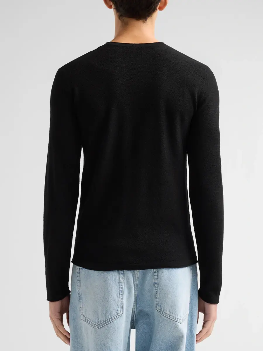 rag & bone Men's Brooks Merino Wool Crewneck Sweater | Thumbnail 3 rag & bone Men's Brooks Merino Wool Crewneck Sweater | Thumbnail 3