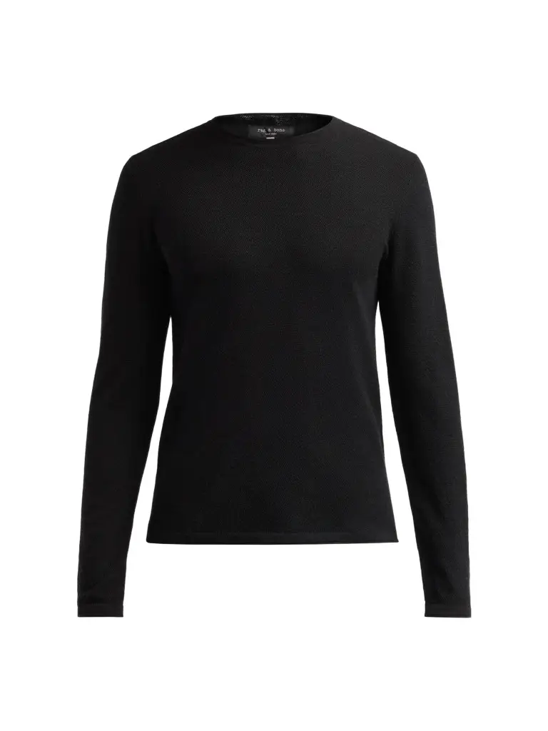 Men's Brooks Merino Wool Crewneck Sweater Men's Brooks Merino Wool Crewneck Sweater