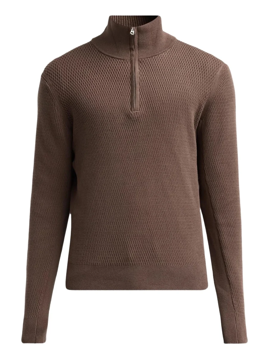rag & bone Men's Danton Waffle-Knit Sweater