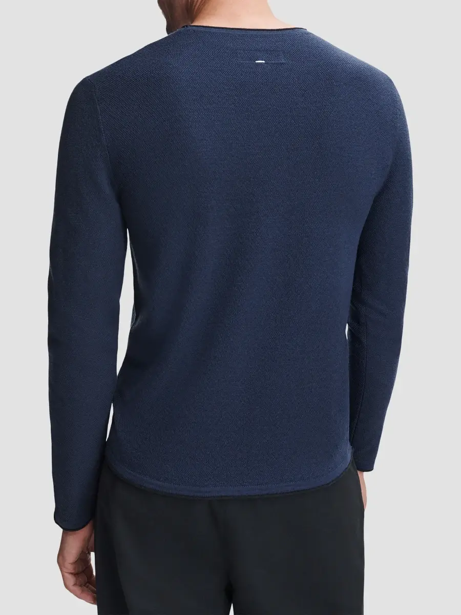 rag & bone Men's Brooks Merino Wool Crewneck Sweater | Thumbnail 3 rag & bone Men's Brooks Merino Wool Crewneck Sweater | Thumbnail 3
