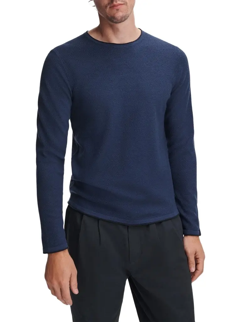 Men's Brooks Merino Wool Crewneck Sweater Men's Brooks Merino Wool Crewneck Sweater