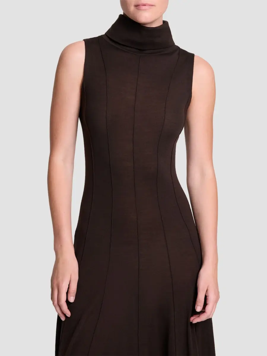 TWP Women's Merino Wool Turtleneck Maxi Dress | Thumbnail 5 TWP Women's Merino Wool Turtleneck Maxi Dress | Thumbnail 5