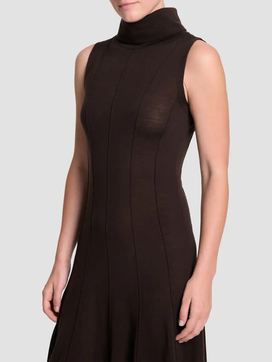 TWP Women's Merino Wool Turtleneck Maxi Dress | Thumbnail 6 TWP Women's Merino Wool Turtleneck Maxi Dress | Thumbnail 6