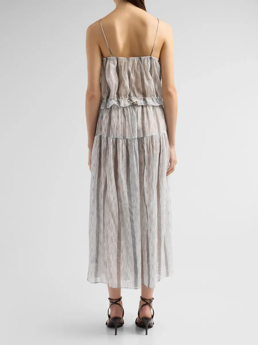 Ulla Johnson Women's ​Almia Striped Cover-Up Midi Skirt | Thumbnail 3