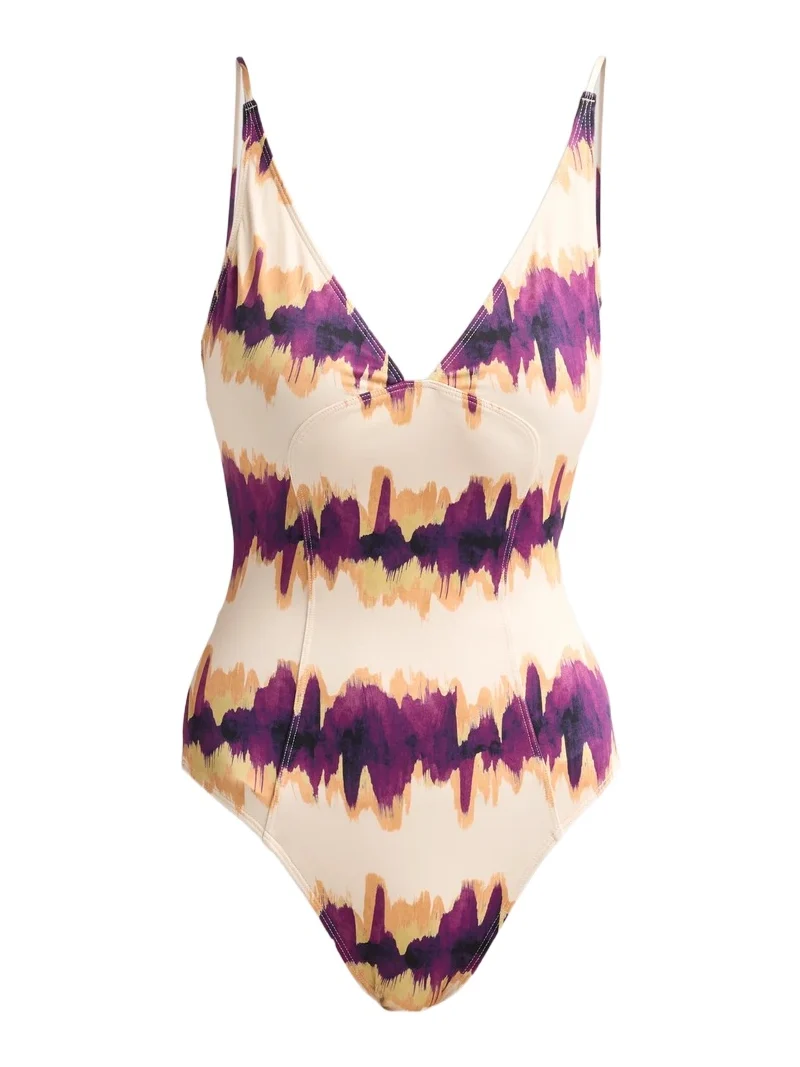 Women's Alba Deep V One-Piece Swimsuit