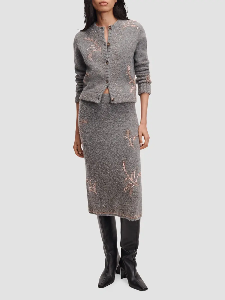 rag & bone Women's Iris Beaded Wool-Blend Cardigan | Thumbnail 2 rag & bone Women's Iris Beaded Wool-Blend Cardigan | Thumbnail 2