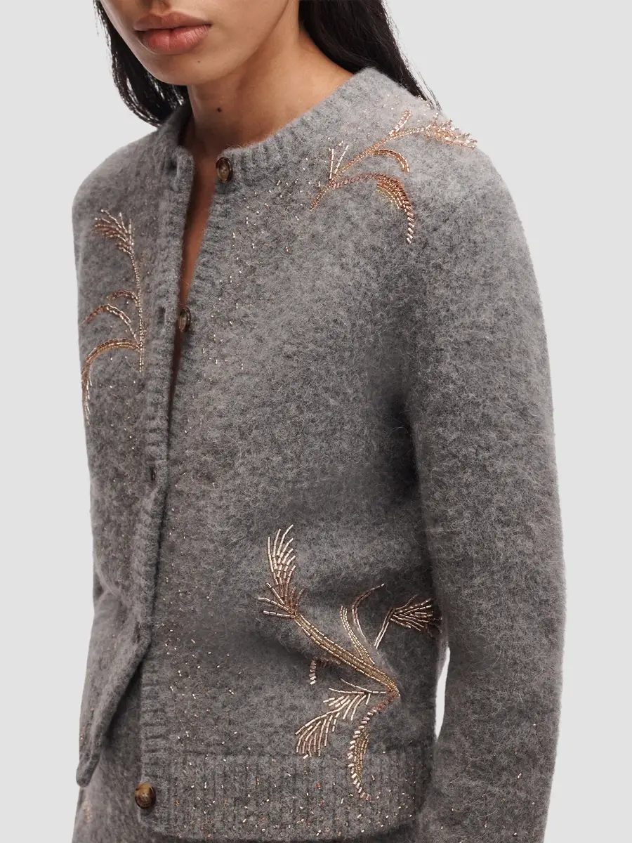 rag & bone Women's Iris Beaded Wool-Blend Cardigan | Thumbnail 5 rag & bone Women's Iris Beaded Wool-Blend Cardigan | Thumbnail 5
