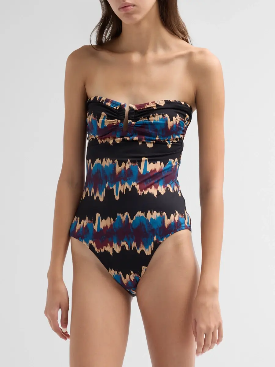 Ulla Johnson Women's Monterey Strapless One-Piece Swimsuit | Thumbnail 4 Ulla Johnson Women's Monterey Strapless One-Piece Swimsuit | Thumbnail 4