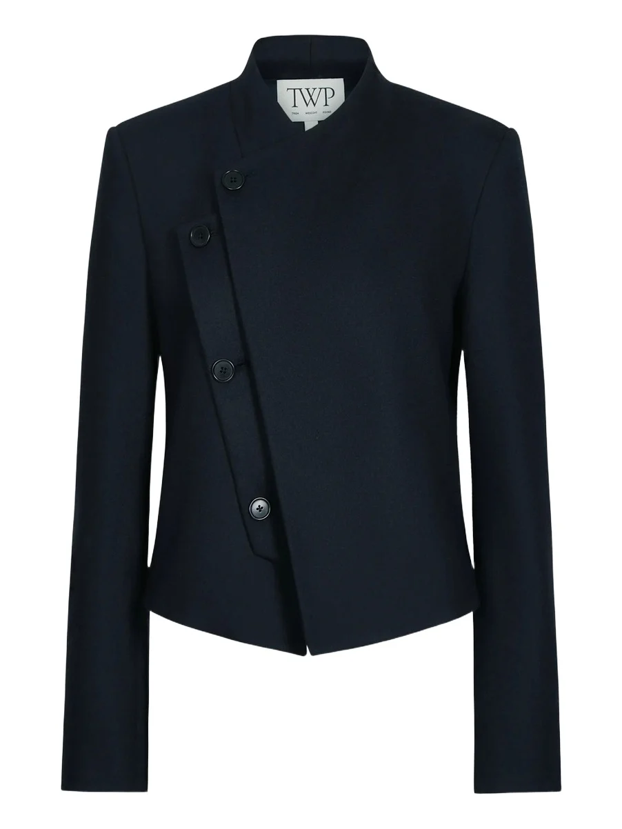 Women's Oli Asymmetric Wool-Blend Blazer