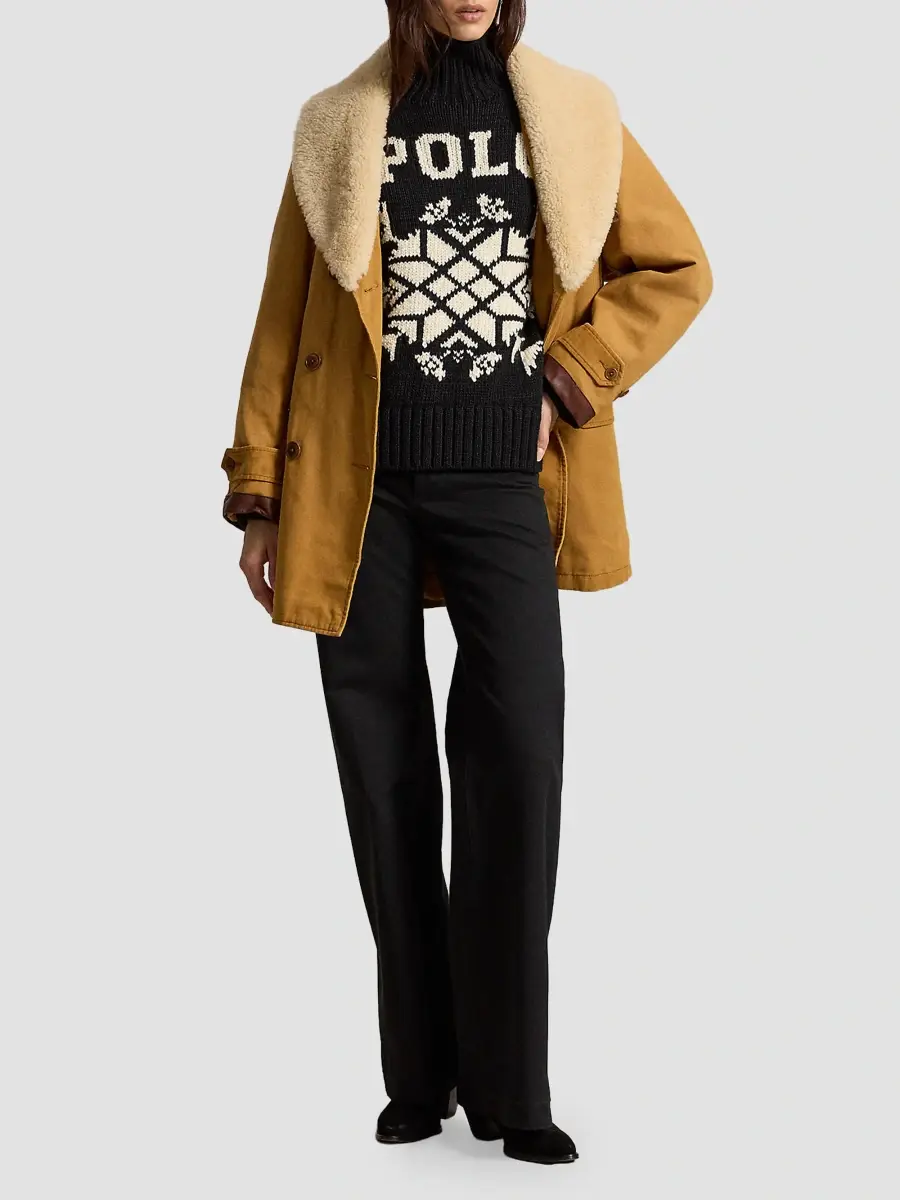 Polo Ralph Lauren Women's Snowflake Turtleneck Wool-Blend Sweater | Thumbnail 2 Polo Ralph Lauren Women's Snowflake Turtleneck Wool-Blend Sweater | Thumbnail 2