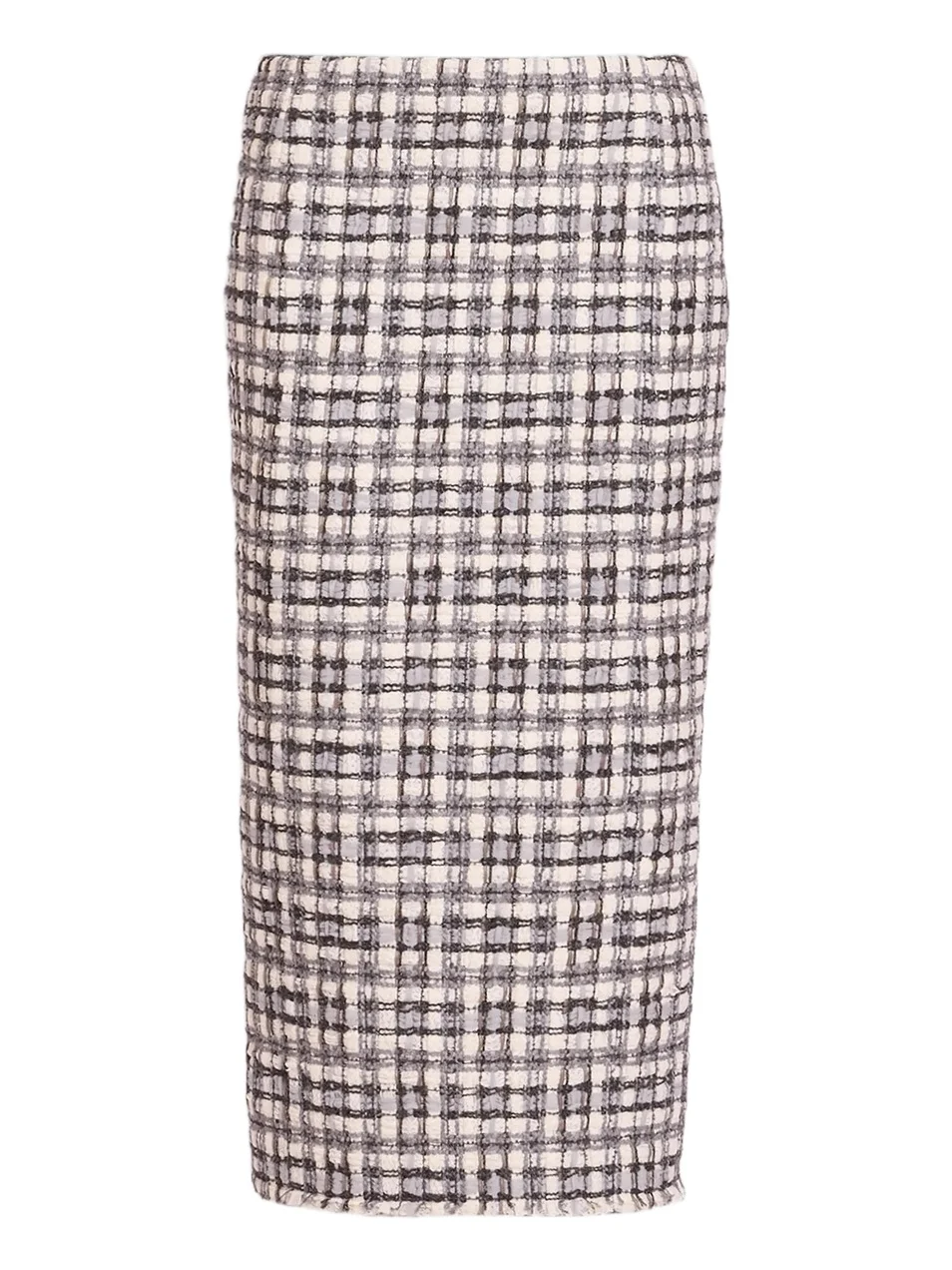 Thom Browne Women's Tweed Low-Rise Pencil Midi Skirt