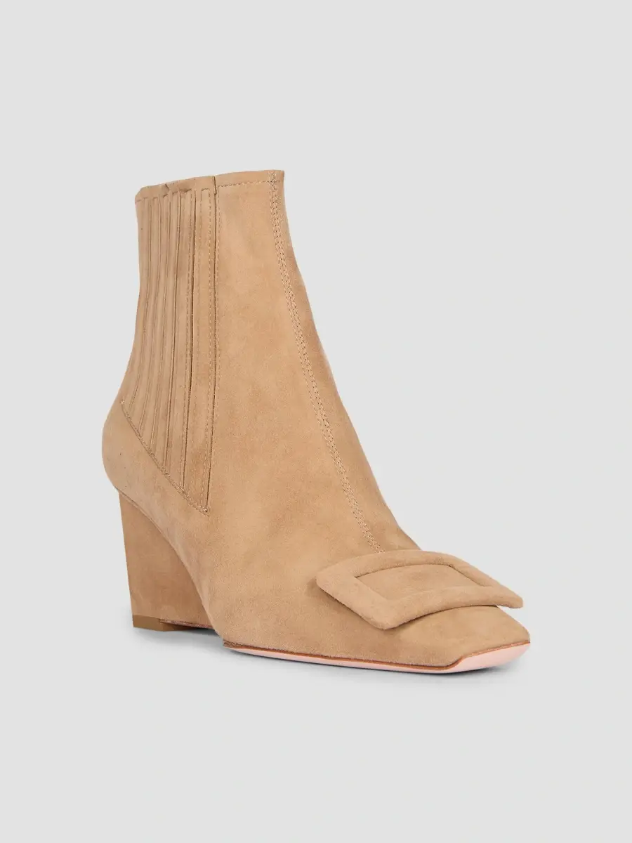 Roger Vivier Women's Belle Vivier 60MM Suede Boots | Thumbnail 2 Roger Vivier Women's Belle Vivier 60MM Suede Boots | Thumbnail 2