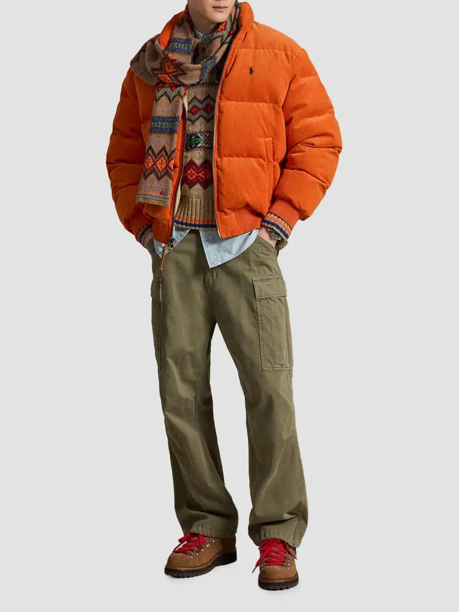Polo Ralph Lauren Men's The Wyoming Corduroy Down Jacket | Thumbnail 2 Polo Ralph Lauren Men's The Wyoming Corduroy Down Jacket | Thumbnail 2