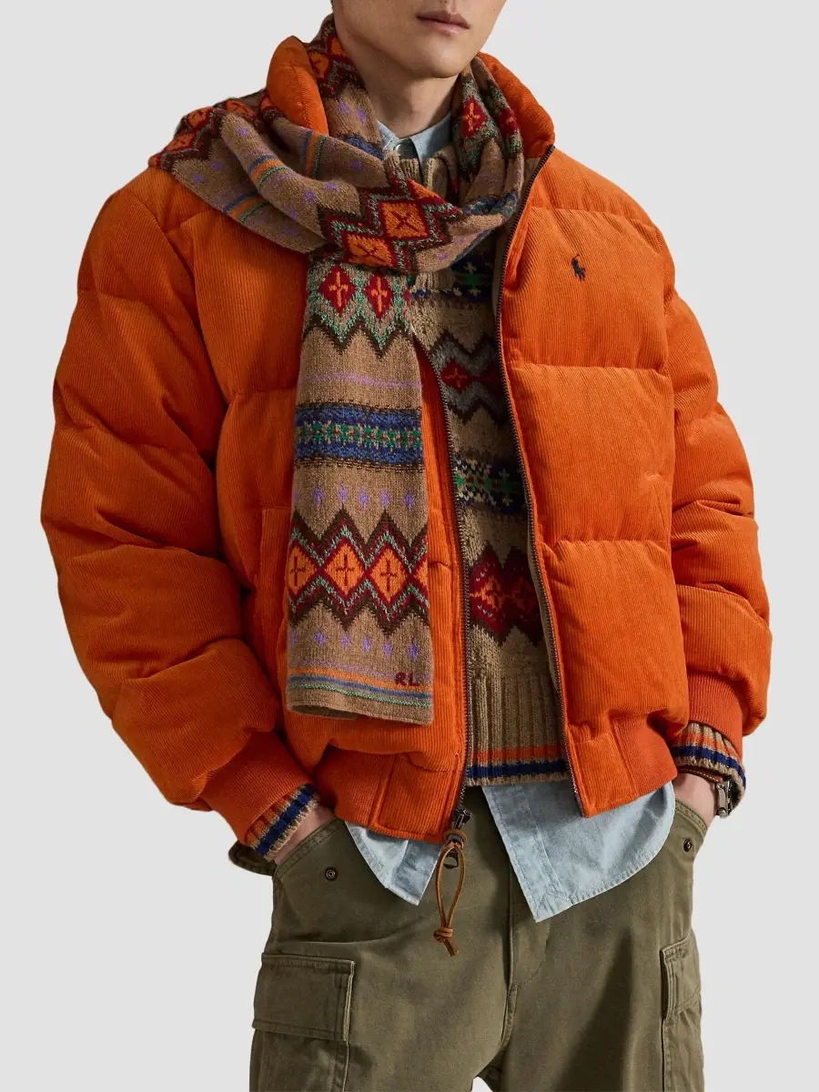 Polo Ralph Lauren Men's The Wyoming Corduroy Down Jacket | Thumbnail 4 Polo Ralph Lauren Men's The Wyoming Corduroy Down Jacket | Thumbnail 4