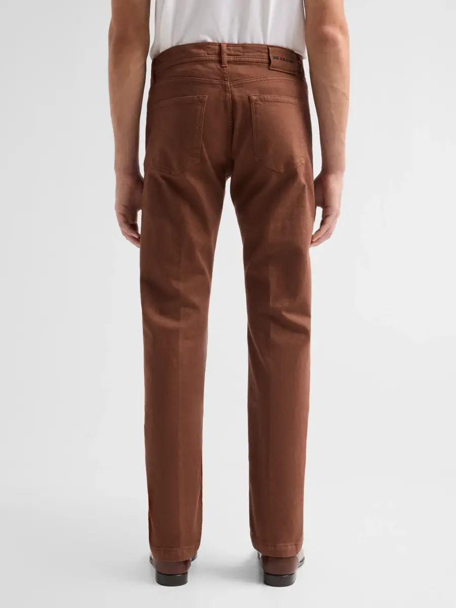 Kiton Men's Stretch-Cotton Slim-Fit Trousers | Thumbnail 3 Kiton Men's Stretch-Cotton Slim-Fit Trousers | Thumbnail 3