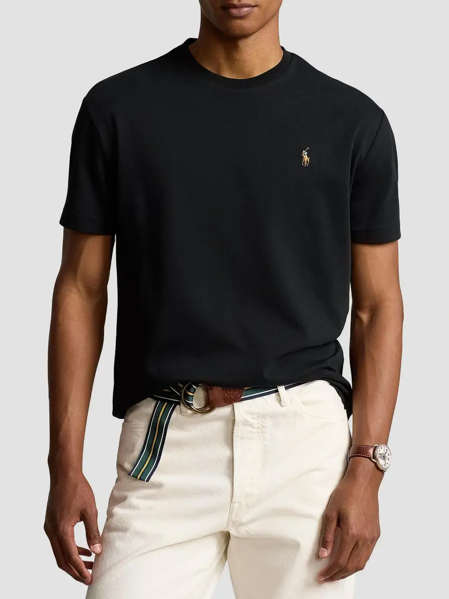 Polo Ralph Lauren Men's Custom-Slim-Fit Soft Cotton T-Shirt | Thumbnail 6 Polo Ralph Lauren Men's Custom-Slim-Fit Soft Cotton T-Shirt | Thumbnail 6