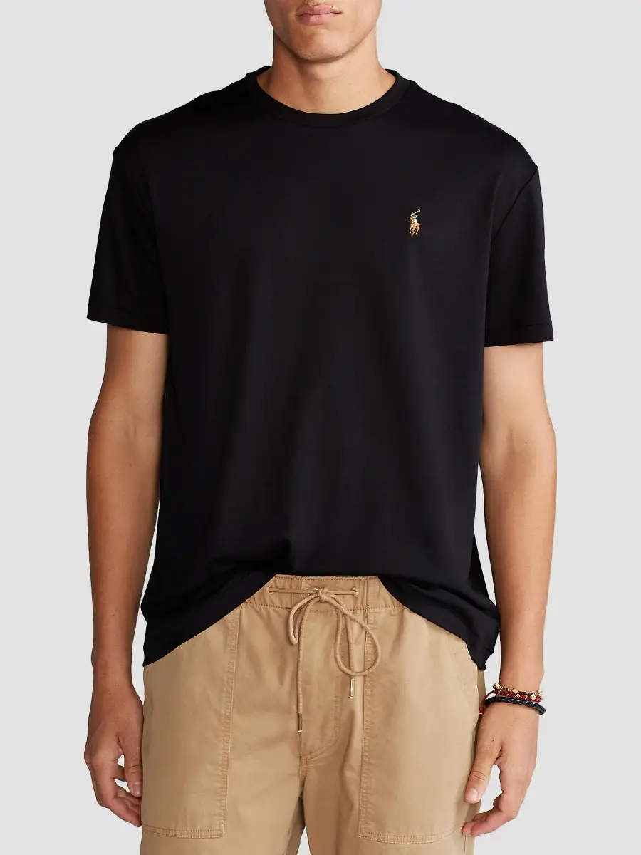 Polo Ralph Lauren Men's Custom-Slim-Fit Soft Cotton T-Shirt | Thumbnail 7 Polo Ralph Lauren Men's Custom-Slim-Fit Soft Cotton T-Shirt | Thumbnail 7