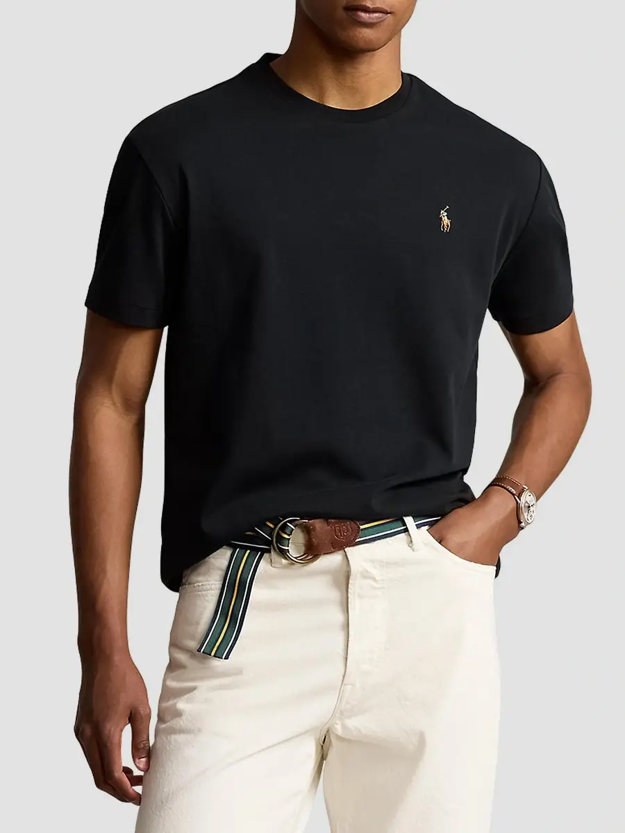 Polo Ralph Lauren Men's Custom-Slim-Fit Soft Cotton T-Shirt | Thumbnail 9 Polo Ralph Lauren Men's Custom-Slim-Fit Soft Cotton T-Shirt | Thumbnail 9