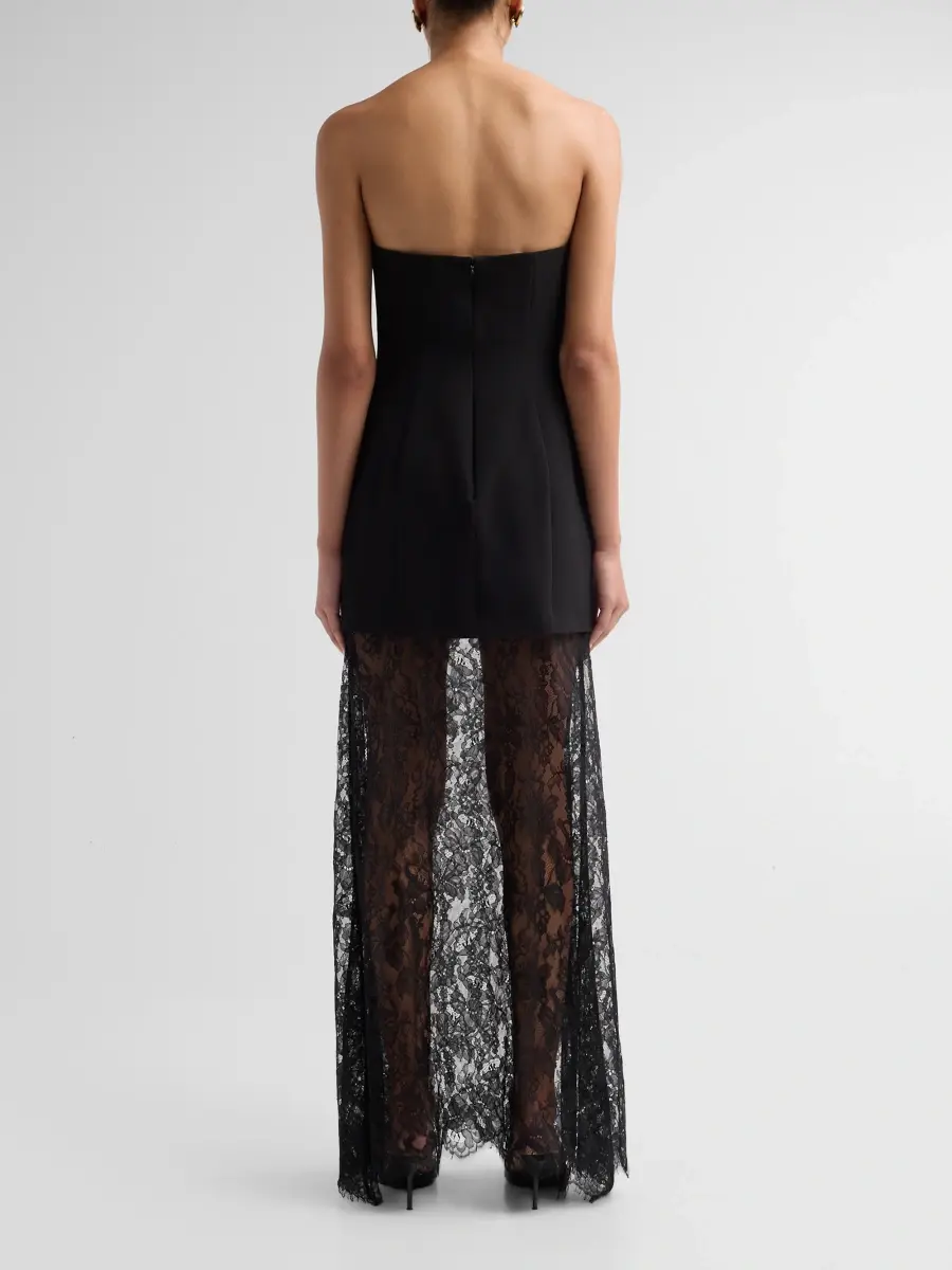 As It May Women's Gaelle Crépe Lace Gown | Thumbnail 3