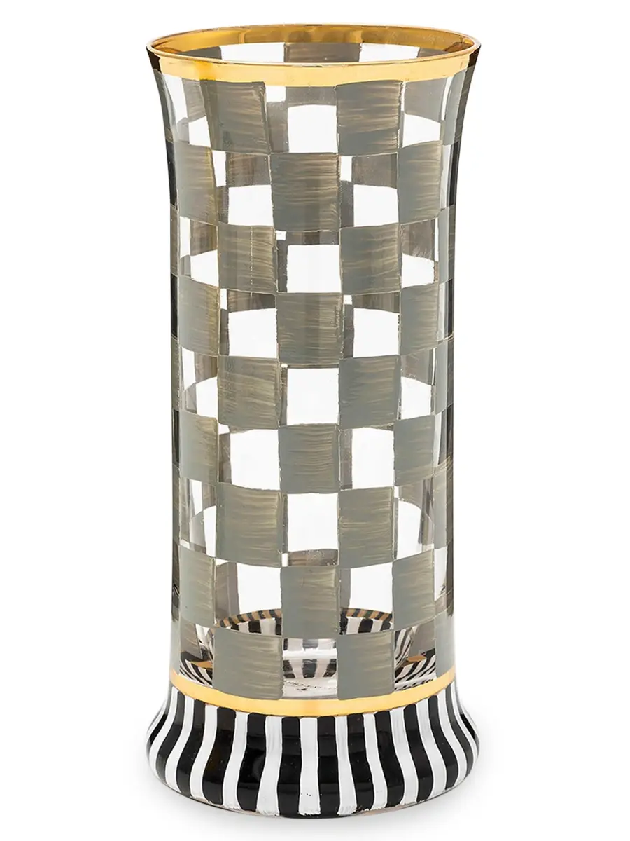 MacKenzie-Childs Carnival Sterling Highball Glass 2-Piece Set | Thumbnail 2