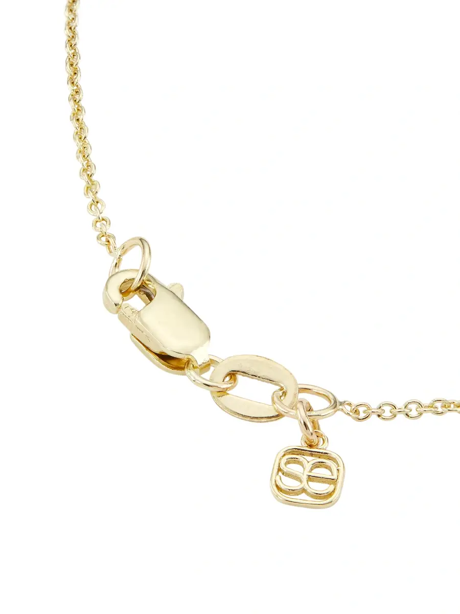 Sydney Evan Women's 14K Yellow Gold & Diamond Spiral Pendant Necklace | Thumbnail 3 Sydney Evan Women's 14K Yellow Gold & Diamond Spiral Pendant Necklace | Thumbnail 3