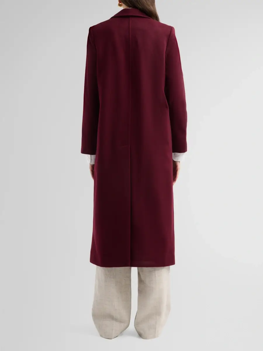 Sofia Cashmere Women's Double Breasted Wool-Cashmere Coat | Thumbnail 3 Sofia Cashmere Women's Double Breasted Wool-Cashmere Coat | Thumbnail 3